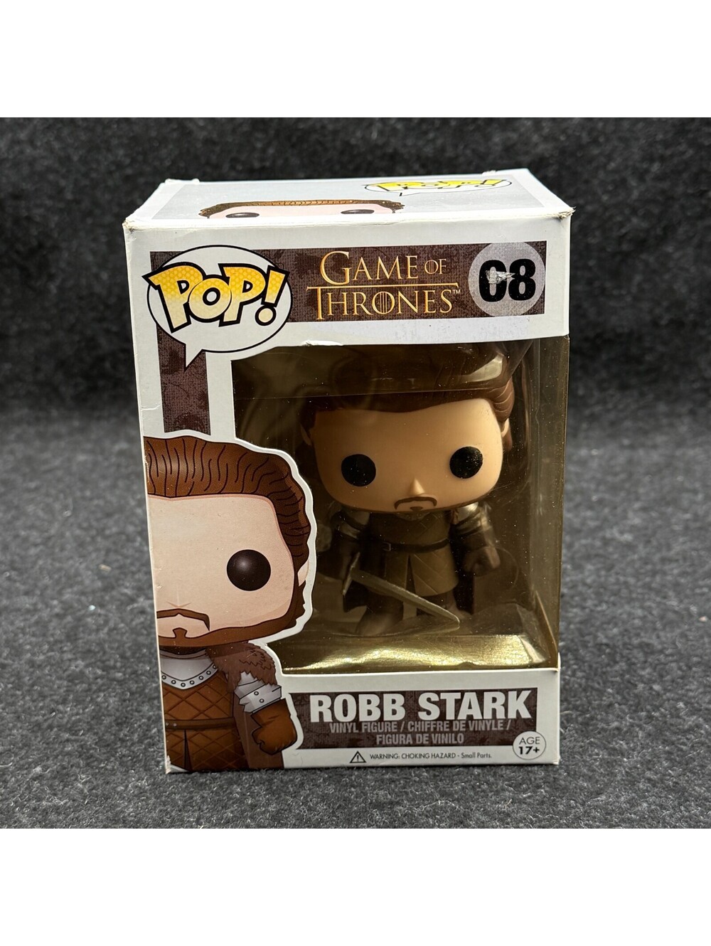 Funko Pop! Vinyl: Game of Thrones - Robb Stark #08 BOX NOT MINT